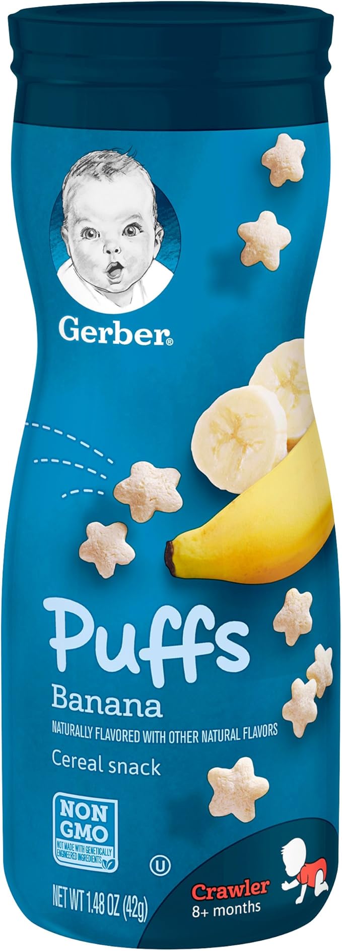 banana gerber puffs