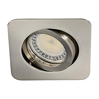 LED Foco empotrado"Lisara" (Moderno) en Gris hecho de Metal e.o. para