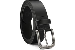 CHAOREN Mens Belts Leather - 35mm Genuine Leather Belt for Jeans - Men Gift for Casual Dress
