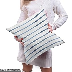 Ambesonne Harbour Stripe Fabric by The