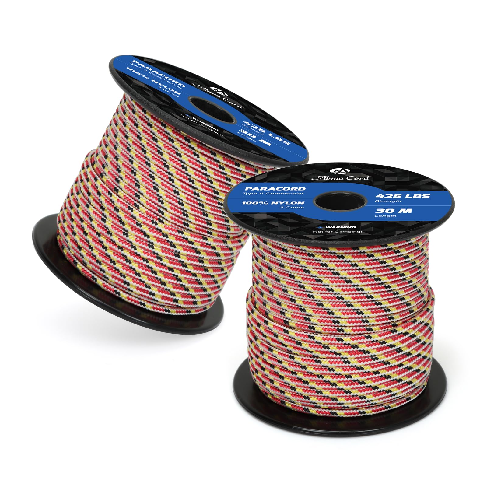 Abma Cord Paracord 425 lbs 3mm 100% Nylon 30M - German