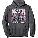 Monster Trucks Are My Jam Pullover Hoodie