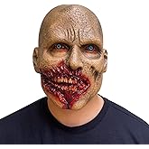 Scary Walking Dead Zombie Mask Creepy Latex Halloween Costume Horror Bloody Adult Halloween Decoration Props