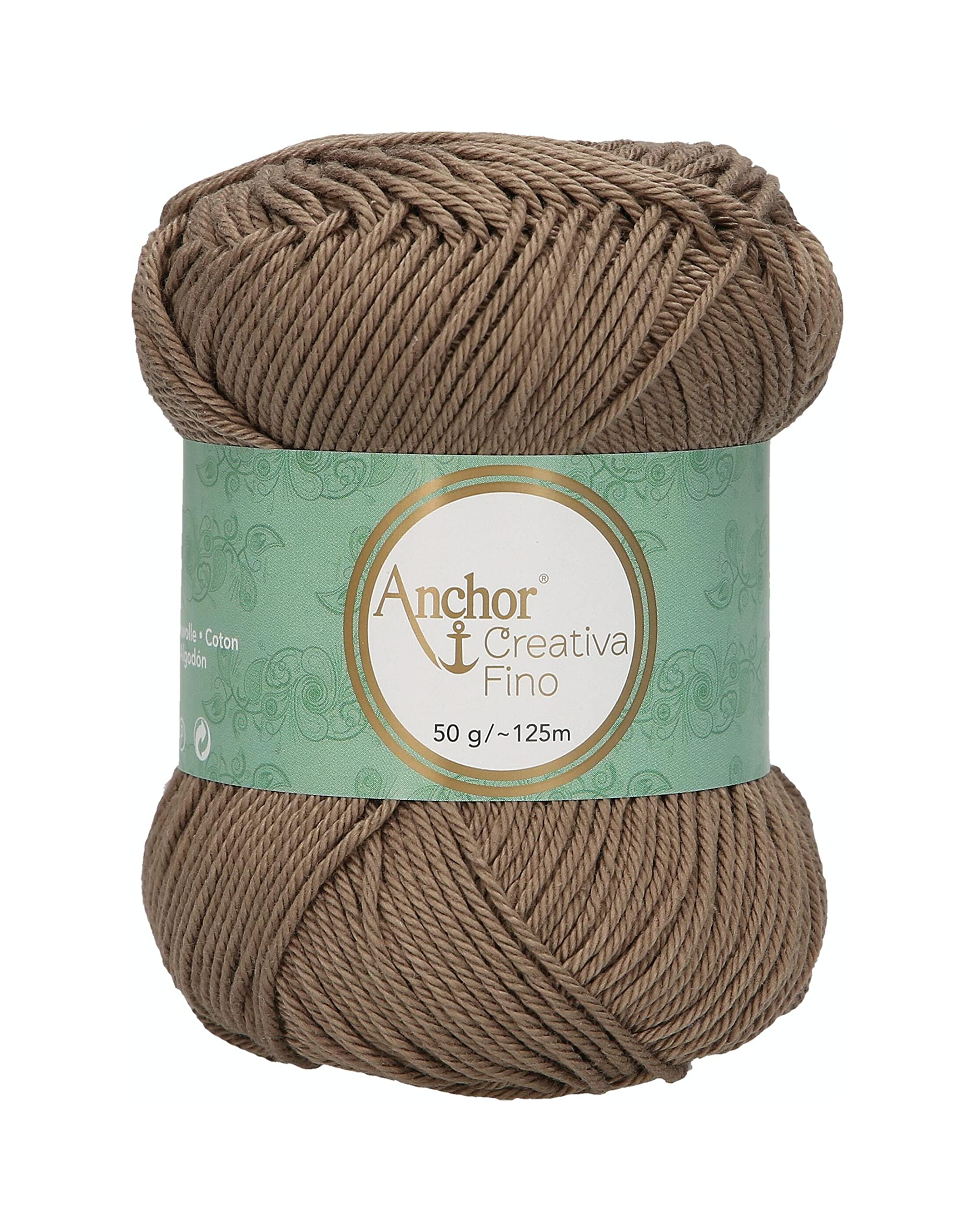 Anchor 4620004-00254 Crochet Yarn, 100% Cotton, 254, Thickness 4, 125 m, 53 g