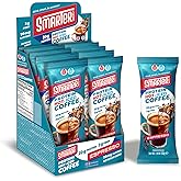 Smarter Snacks Protein Coffee, Espresso, Hot-Iced High Protein Coffee, 10/box