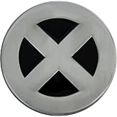 Fun Buckles Unisex-Adult's X-Man Die Cast Pewter Finish Enameled Belt Buckle