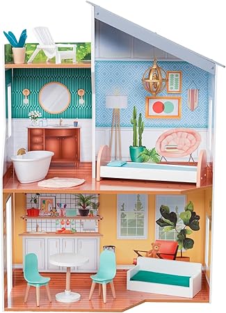 KidKraft Emily Dollhouse with 10 