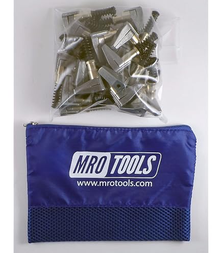 KSG3S25 3/4 x 1/2 Cleco Side-Grip Clamps (SET OF 25) w/Mesh Carry