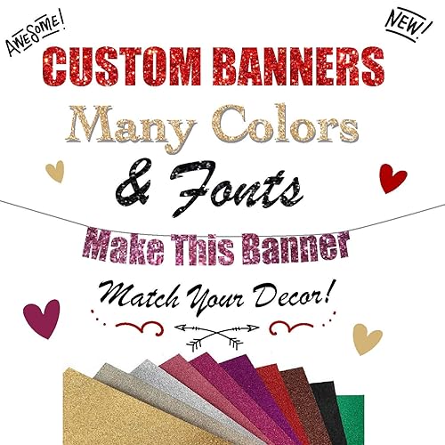 Amazon Com Custom Banner Personalized Banner Perfect For Parties