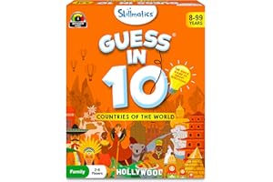 Skillmatics Card Game - Guess in 10 Countries of The World, Perfect for Boys, Girls, Kids & Families Who Love Toys, Gifts for Ages 8, 9, 10 & Up