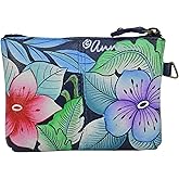 Anna by Anuschka Women's Hand Painted Leather Coin Pouch Purse