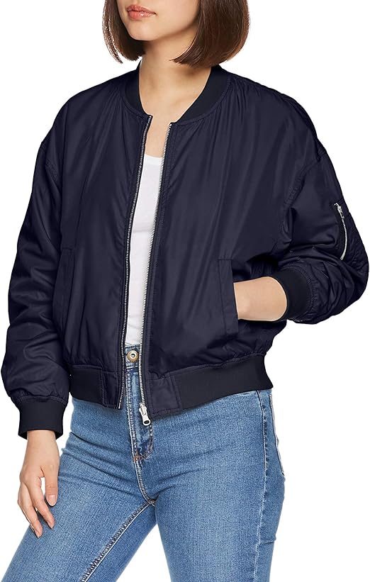 アースミュージックアンドエコロジー リバーシブルブルゾン エンブロイダリー Y0181i004 レディース Navy 日本 M 日本サイズm相当 コート ジャケット 通販 Amazon