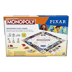 Hasbro Gaming Monopoly: Pixar Edition Board Game