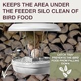 Swissinno Bird Feeders Hanging Station Lucerne No Mess Seed Tray 7 Fat Balls view 3