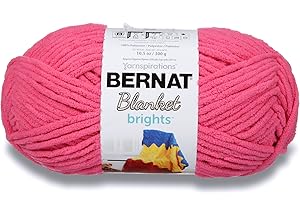 Bernat Blanket Bright Yarn, Pixie Pink