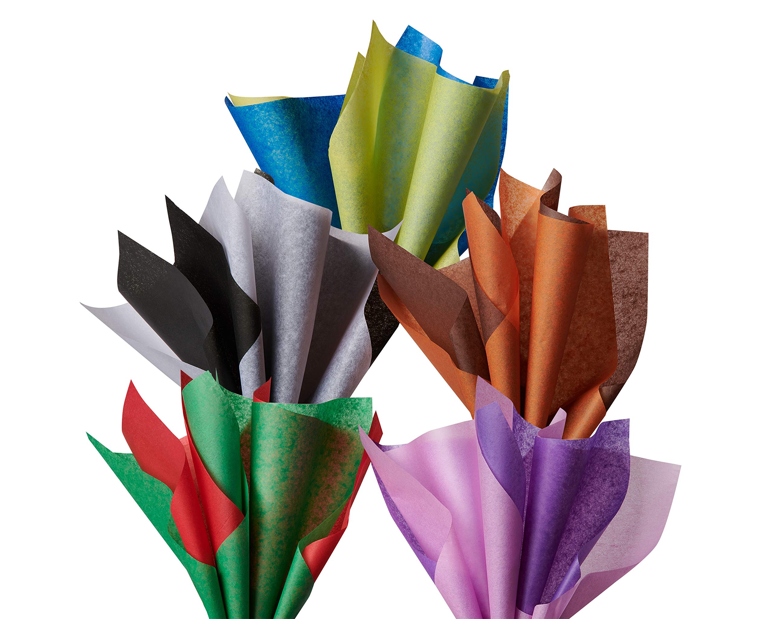 American Greetings 200 Sheets 20 in. x 20 in. Rainbow Tissue Paper Bulk for All Occasions