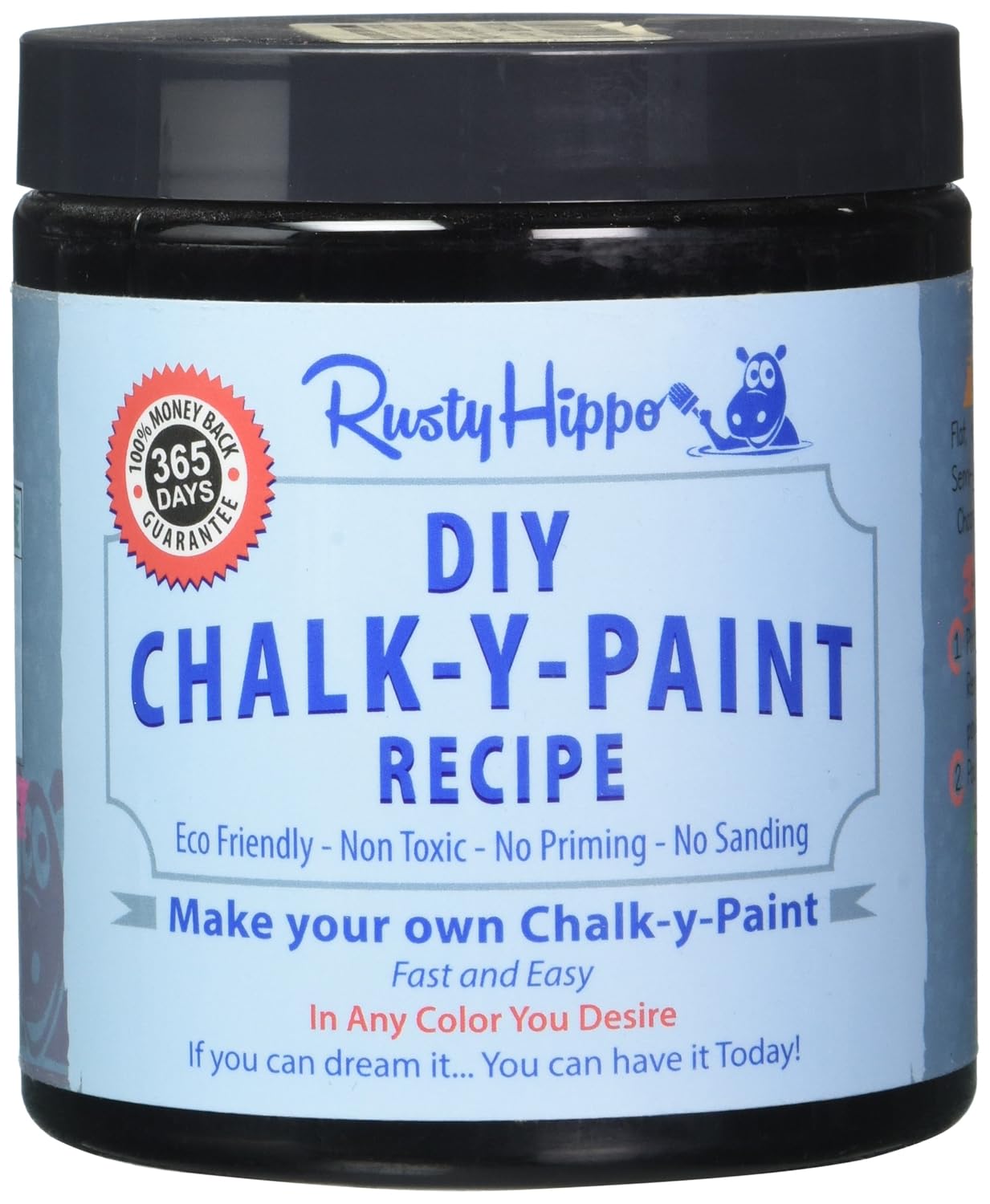 DIY Chalk Paint Powder Make Your own Chalk Paint in Any Color! mix