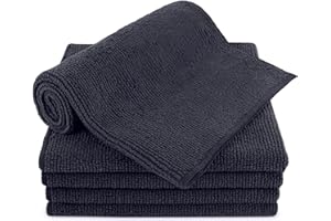 Boundless Audio Record Cleaner Kit Cloths - Large 12" x 12" Microfiber Record Cleaning Cloth x 5 Pack for Vinyl Record Cleaning Kits & Record Drying