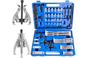 aremnry Gear Puller Set 3" 4" 6" 8" 2 and 3 Jaw Hub Puller Bearing Separator Suitable for Remove of Gears, Hubs, Ball Races, Bearings, Flywheels, Pulleys and Sprockets