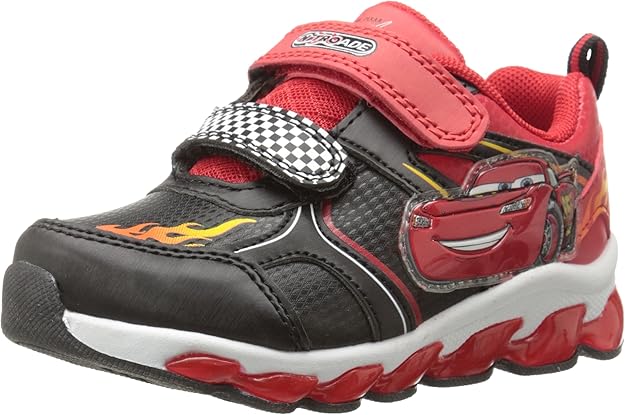 Amazon.com | Disney Cars Lightning McQueen Light-Up Sneaker | Sneakers