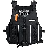 Owntop Swim Jacket Adult Youth | Hydration Pack | Dual Mesh Pockets | Attached Whistle | Ultra-Thin for Freer Movement | Kaya