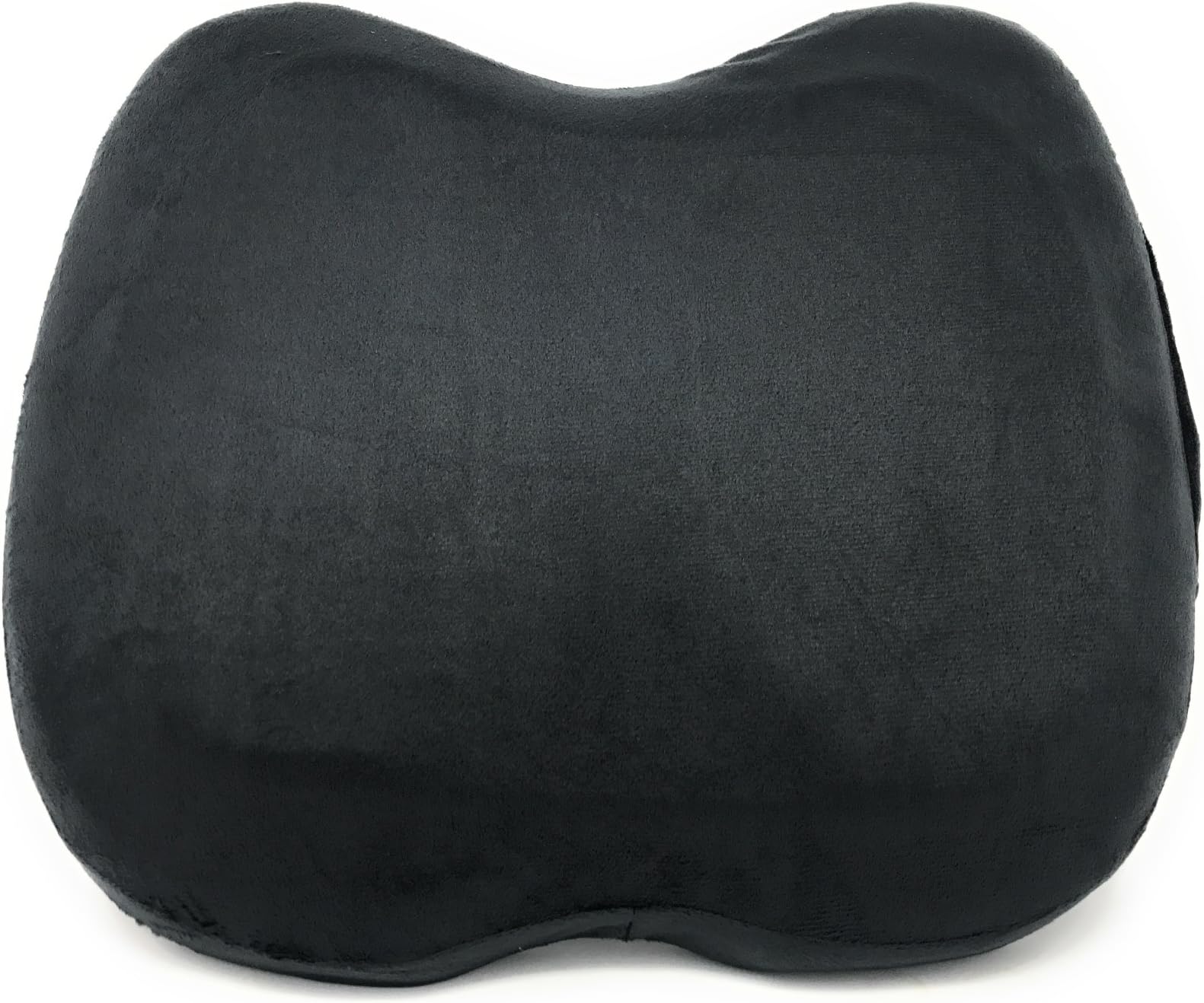 COZMAX –Memory Foam Multi-Use Orthopedic Design Sciatica Pain Relief Lumbar Back Cushion with Cooling Gel for Home, Office Chair, Car, Airplane (Soft Smooth Cover)