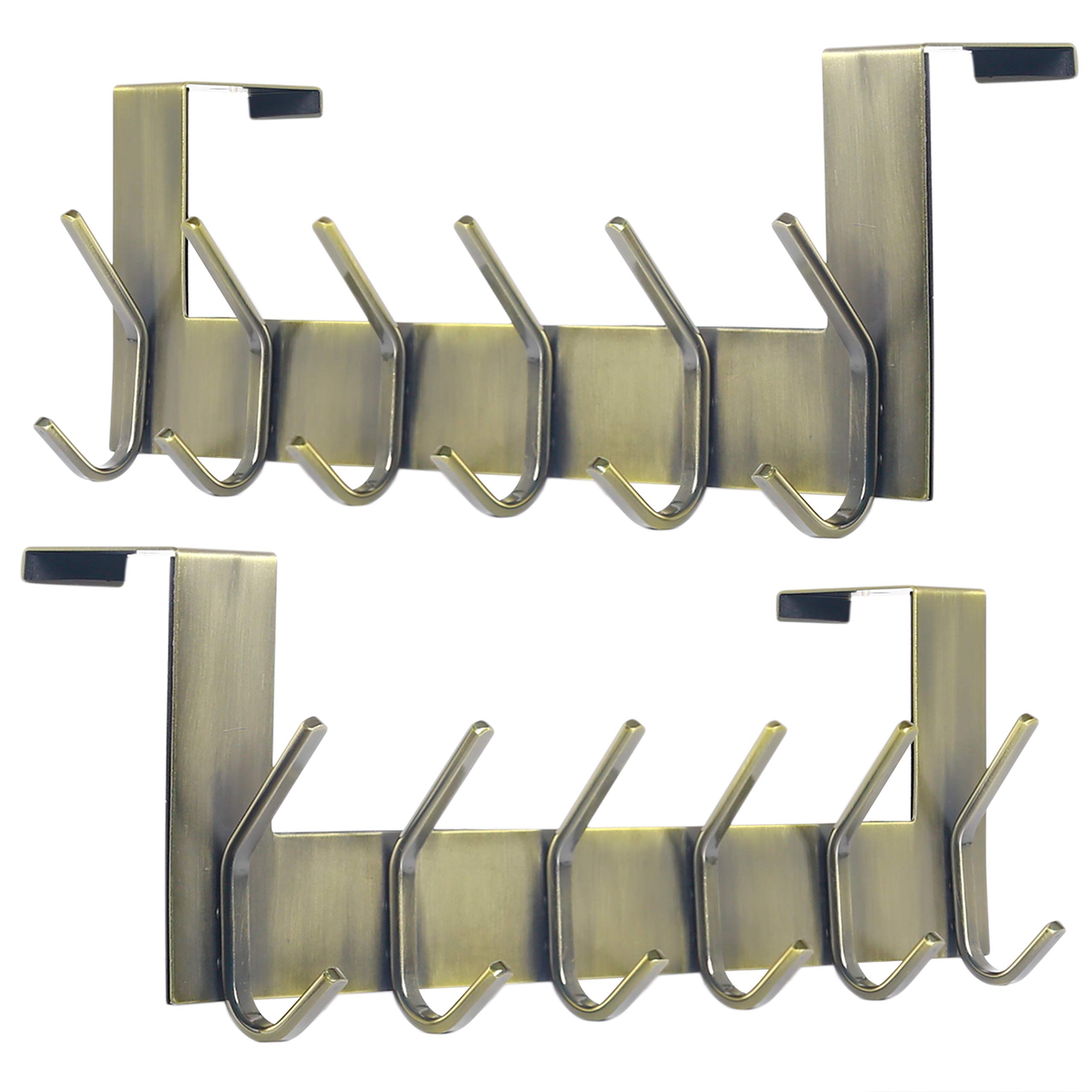 Dseap Over The Door Hook Hanger - 6 Hooks Over Door