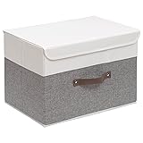 OUTBROS Foldable Storage Boxes with Lids,Large