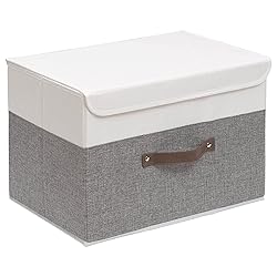 OUTBROS Foldable Storage Boxes with Lids,Large