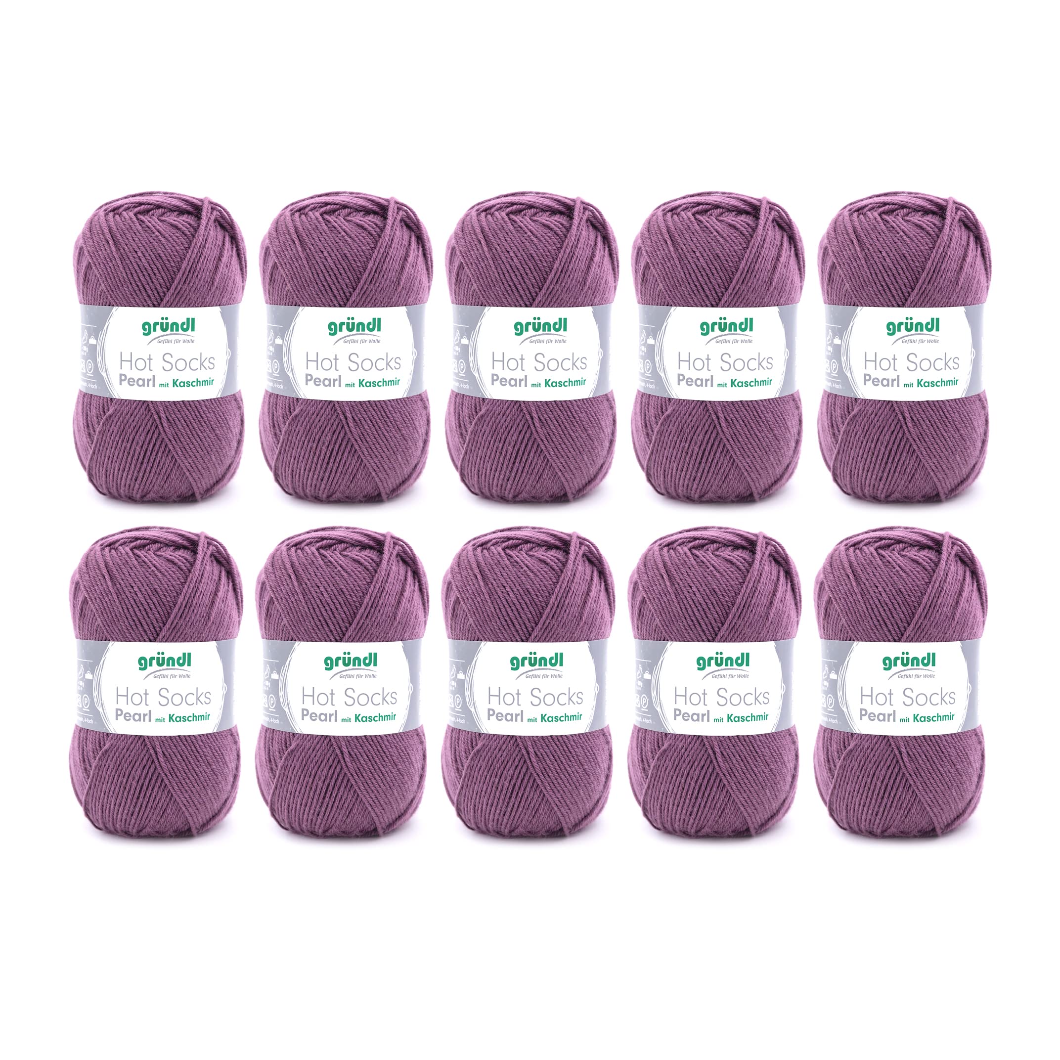 Gründl Sock, 75% wool (Merino superwash), 20% polyamide, 5% cashmere, Plum, 40 x 37 x 11 cm
