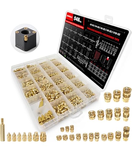 ZWMSSLL M1 M1.2 M1.4 M1.6 M1.7 Threaded Inserts-1200 Pieces