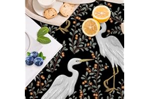 HAOKHOME Crane Shelf Liner and Cabinet Liner, Self-Adhesive Drawer Liners, Peel and Stick Contact Paper for Kitchen Cabinets 