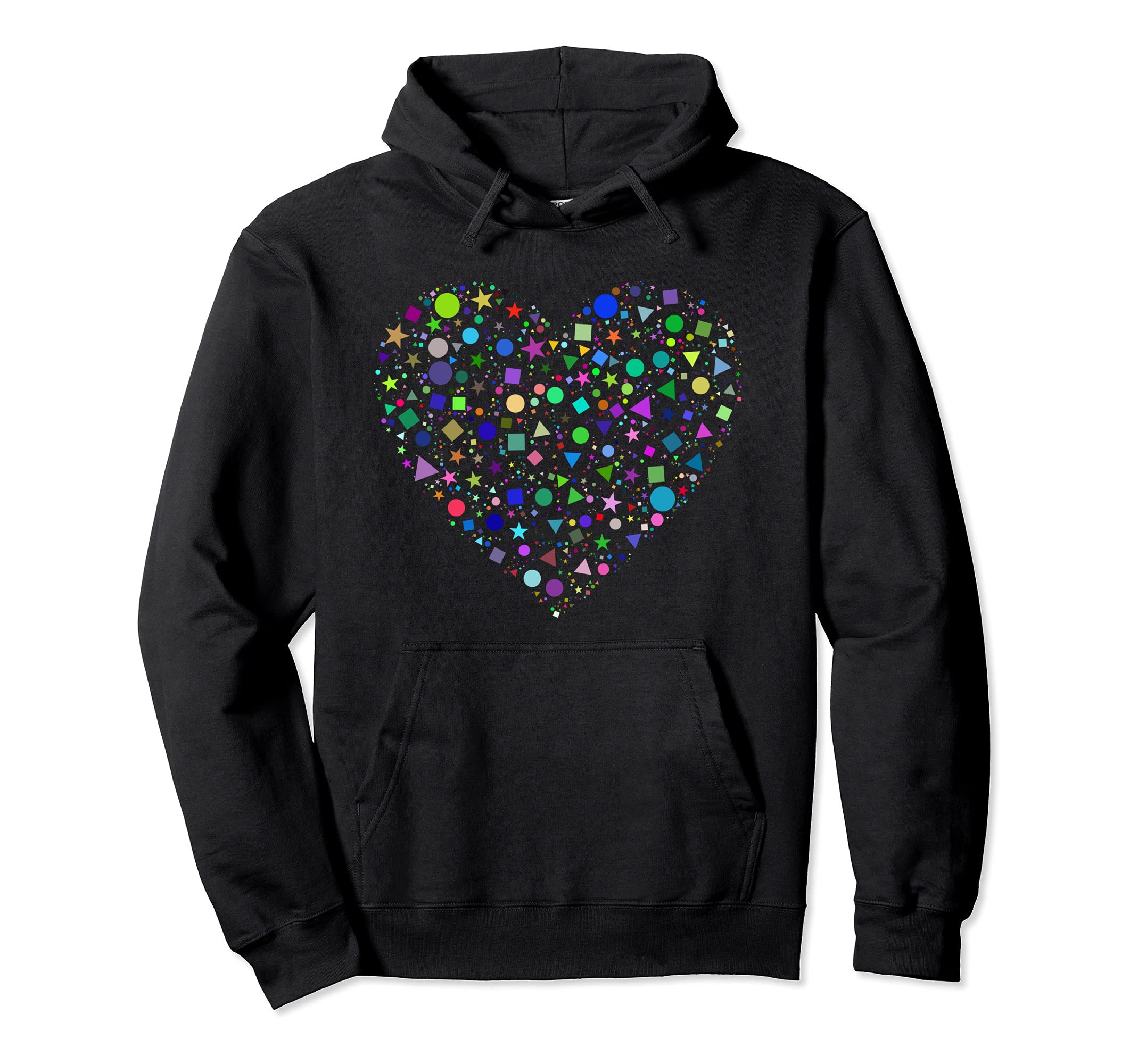 Confetti Heart Gift Spread Love Throw Kindness Like Confetti Pullover Hoodie