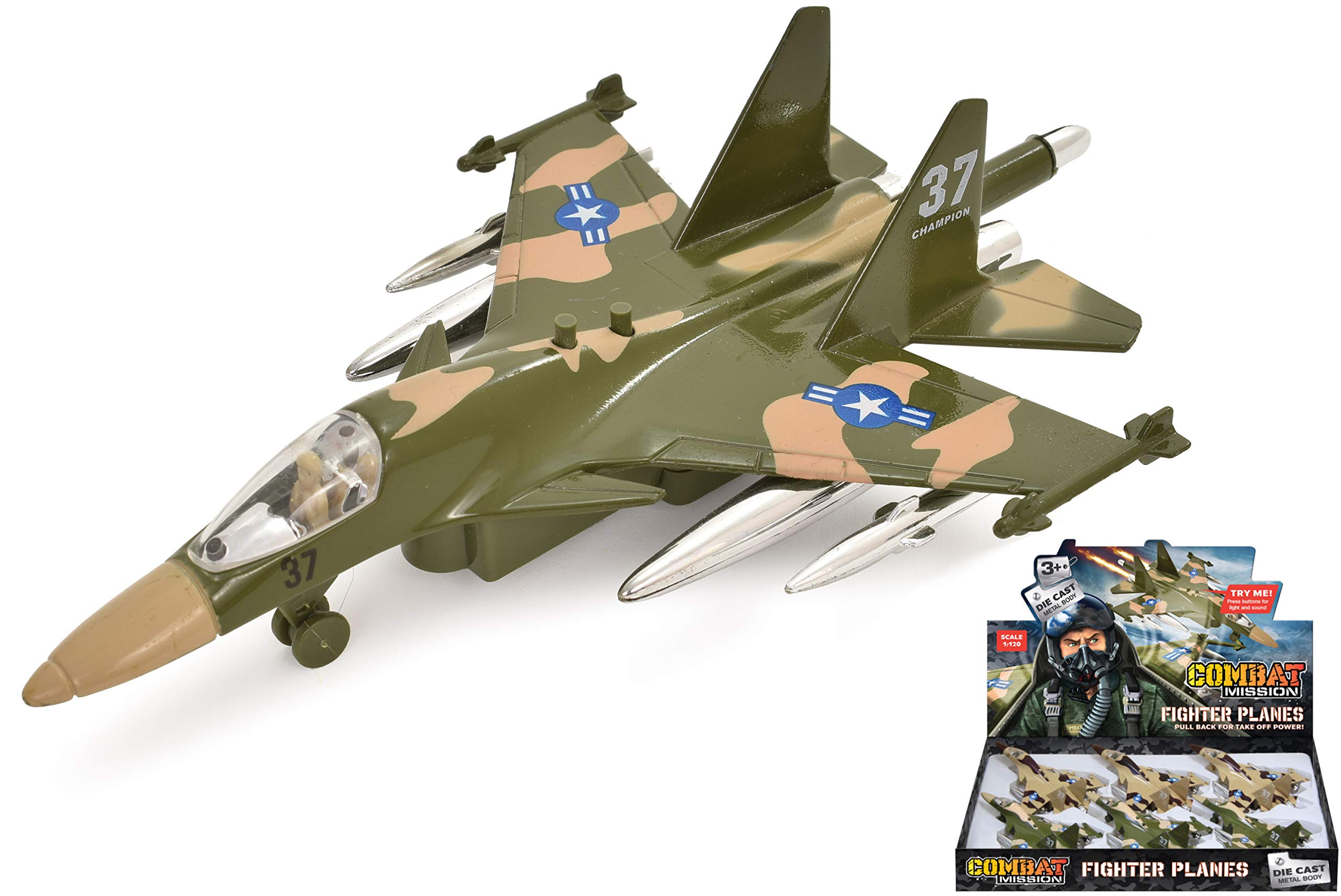 Kandytoys Ty2930 Die Cast Fighter Planes 1:120sc