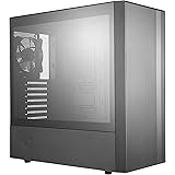 Cooler Master MasterBox NR600 ATX Mid-Tower with Front Mesh Ventilation, Minimal Design, Tempered Glass Side Panel and Single