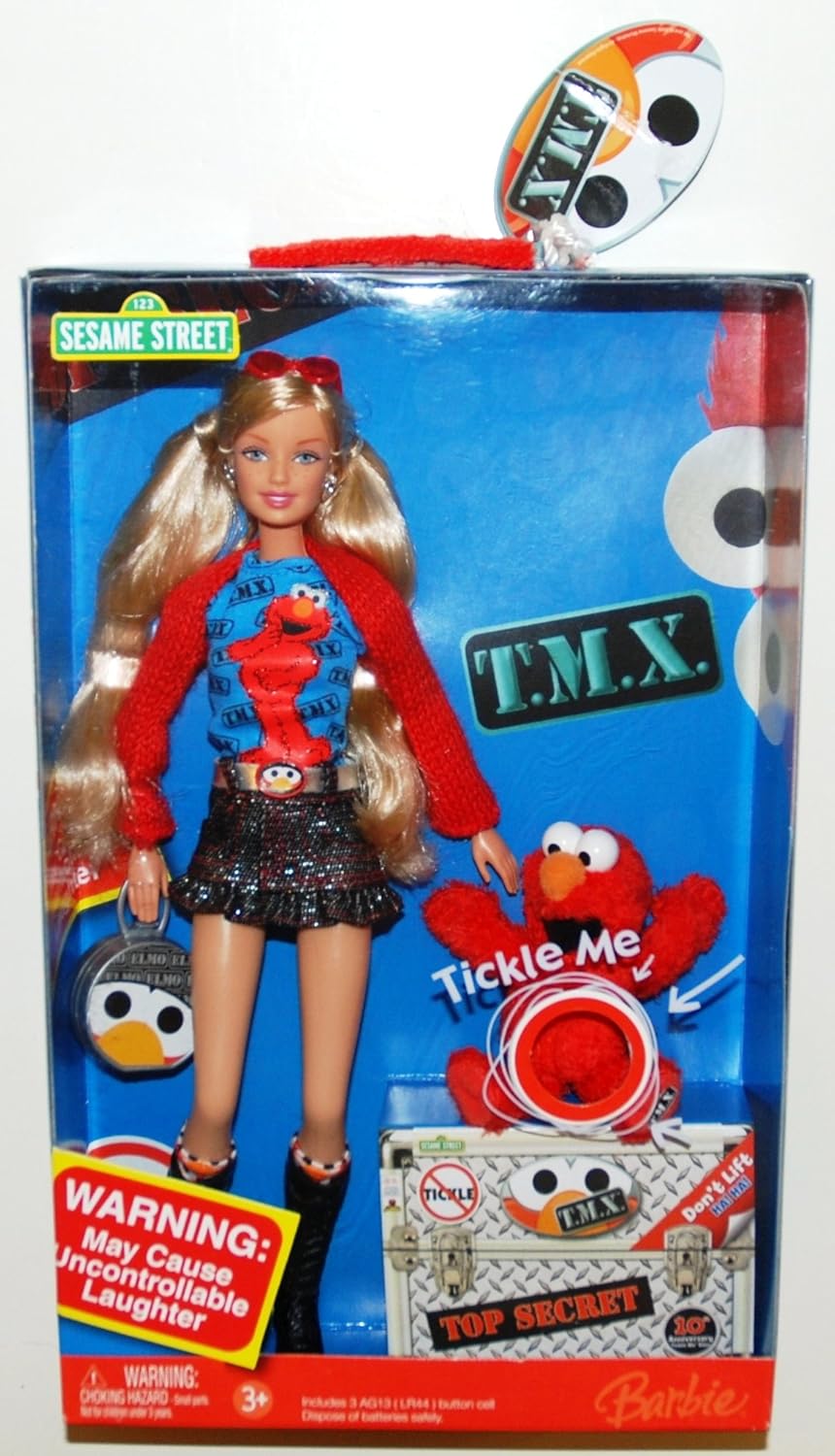 tickle me elmo barbie