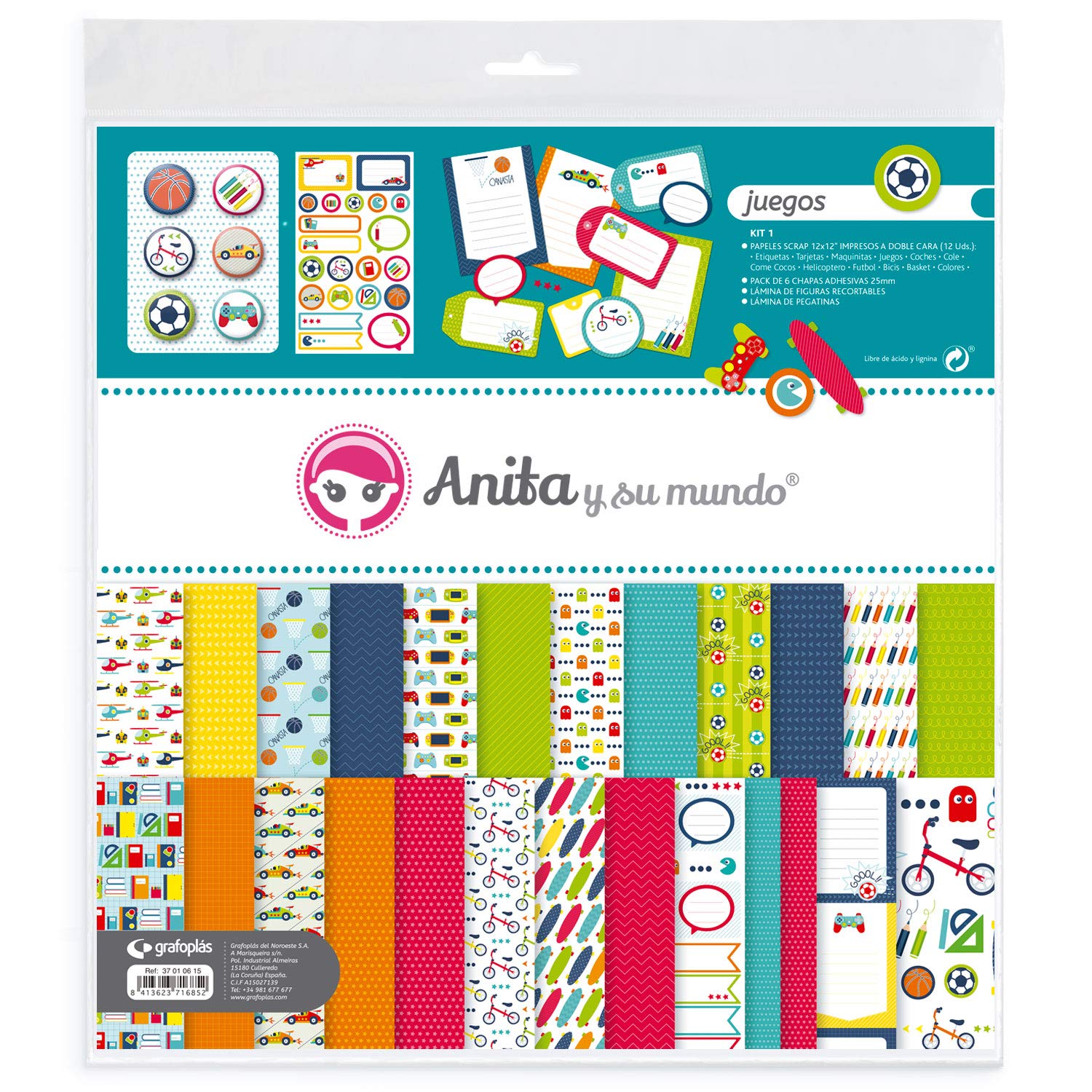 Anita & His World Anita & His World Scrapbooking Set