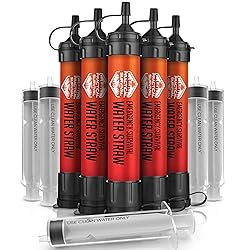 5 High-Capacity Emergency Water Straws