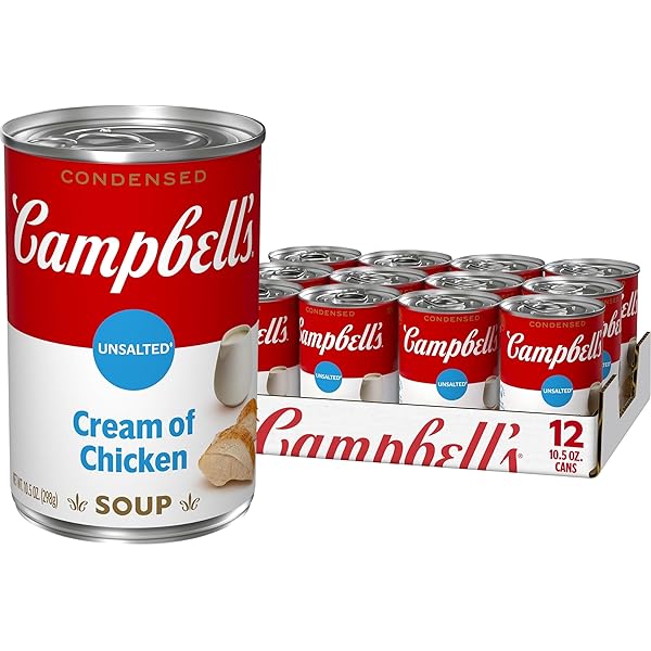 Amazon.com: Campbell's Condensed Chicken and Rice Soup With White