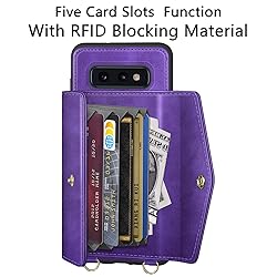 SUANPOT for Samsung Galaxy S10e Wallet case with