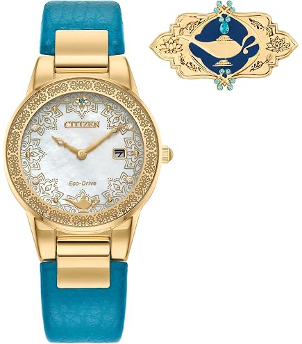 Amazon.com: Citizen Ladies Eco-Drive Disney Princess Belle Watch