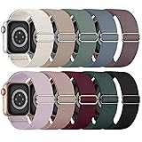 10 Pack Stretchy Bands Compatible with Apple Watch