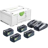 Festool 578201 Energy Set SYS 18V 4x5,0/TCL6DUO US