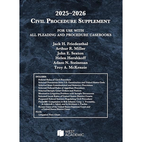 Amazon.com: Civil Procedure Supplement, for Use with All Pleading
