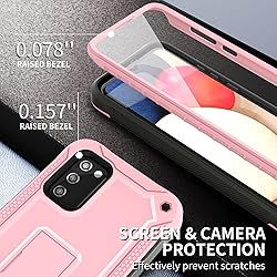 URBANITE for Samsung Galaxy A02S Case, Dual Layer