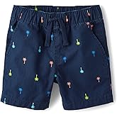 The Children's Place Boys Uniform Pull on Cargo Shorts