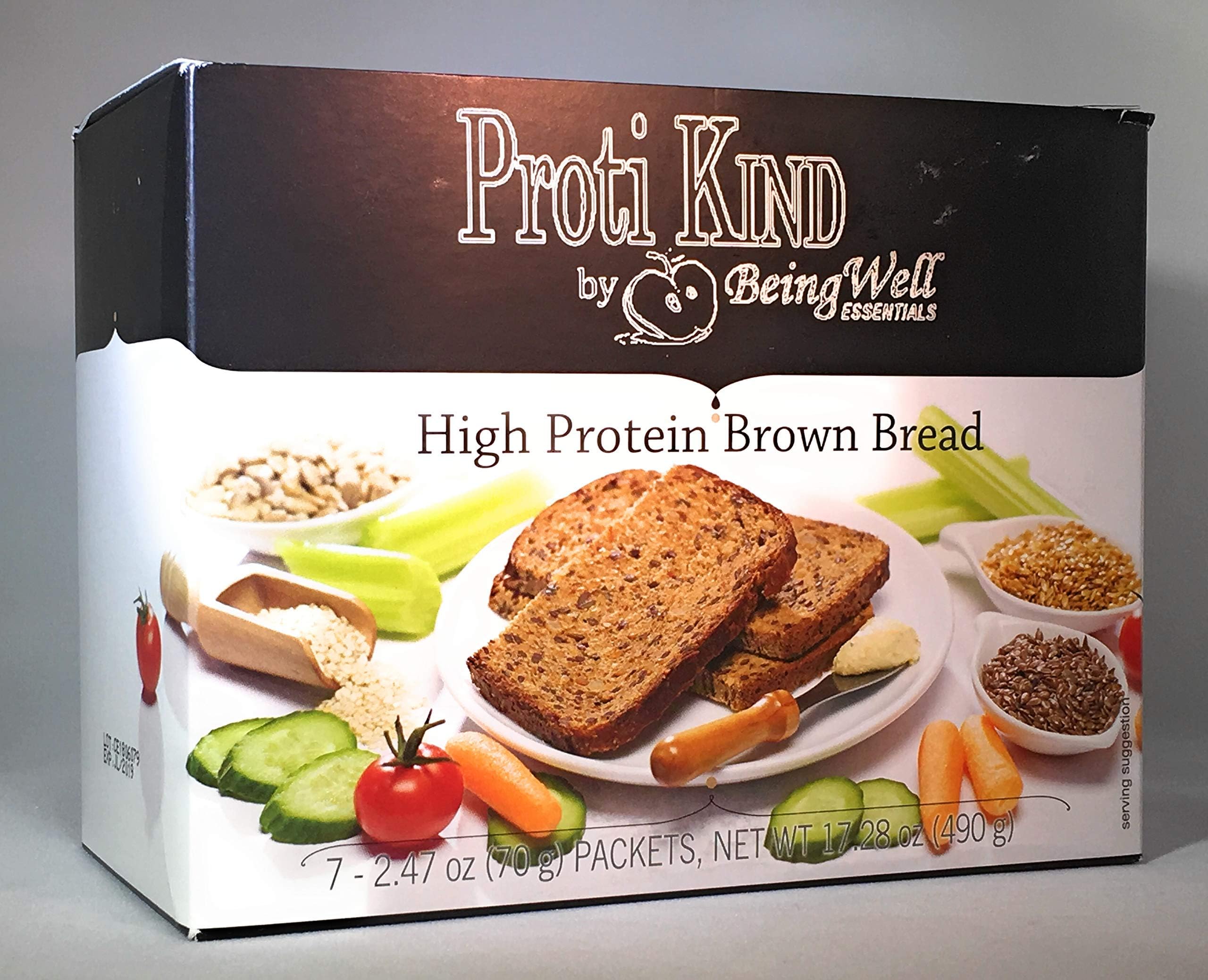 Proti Kind High Protein Brown Bread by Being Well Essentials