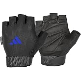 adidas Essential Training &amp; Weightlifting Gloves, Fingerless Workout Gloves