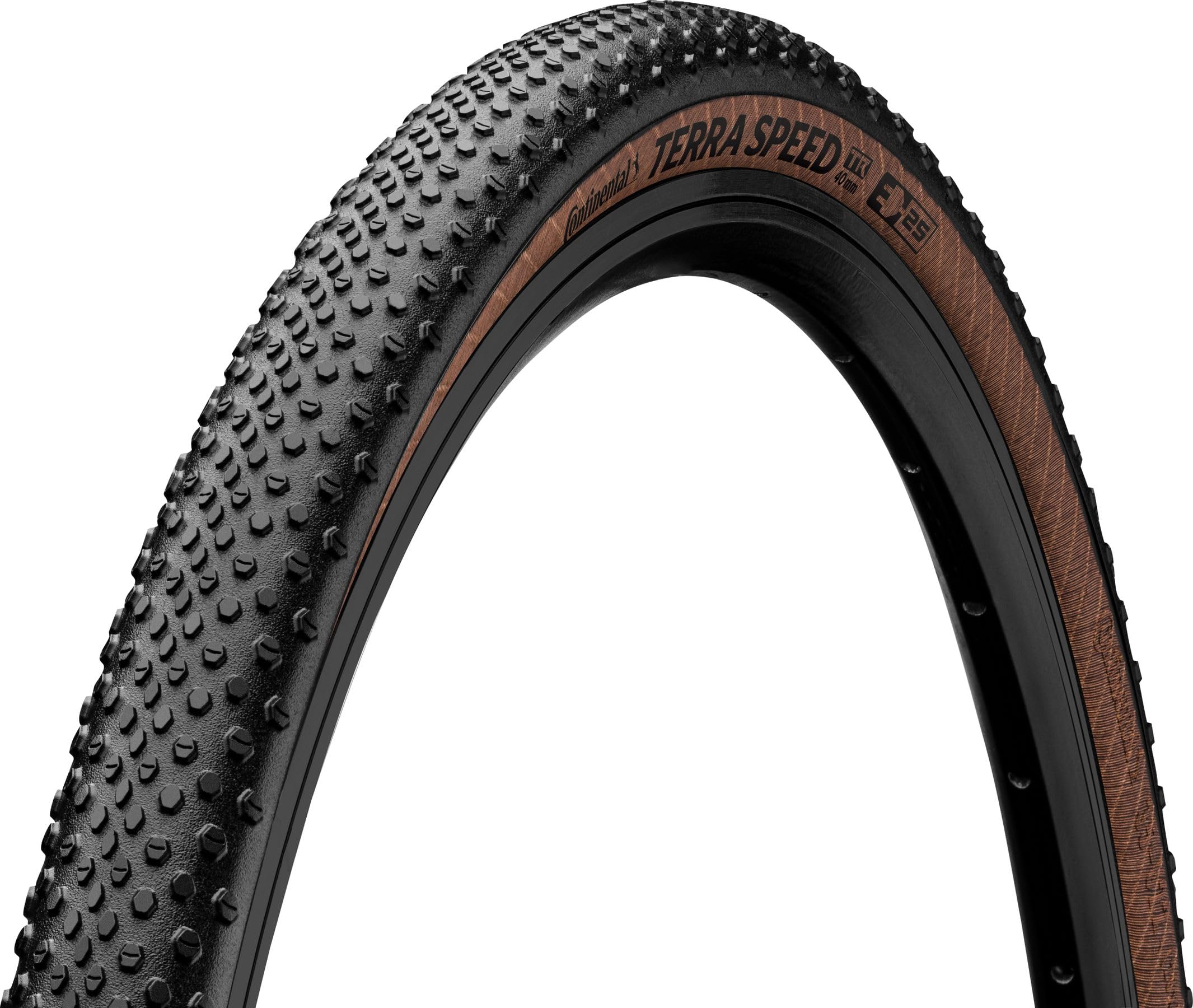 Continental - Continental 45-622 Terra Speed Protection (28 x 1.70 Inches) Black/Transparent Gravel Tire - 1 Piece