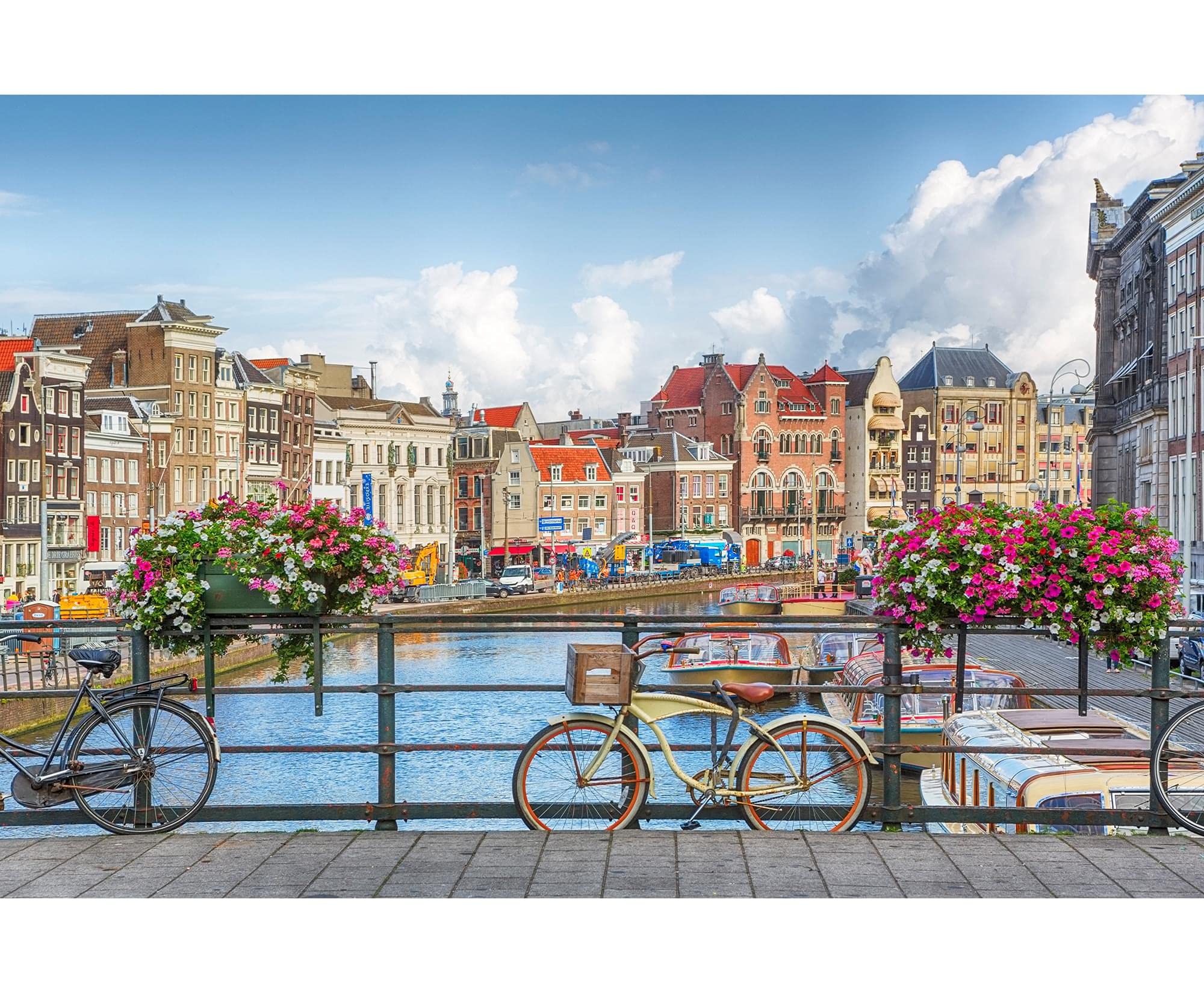 Afternoon in Amsterdam City 1000 Piece Jigsaw Puzzle